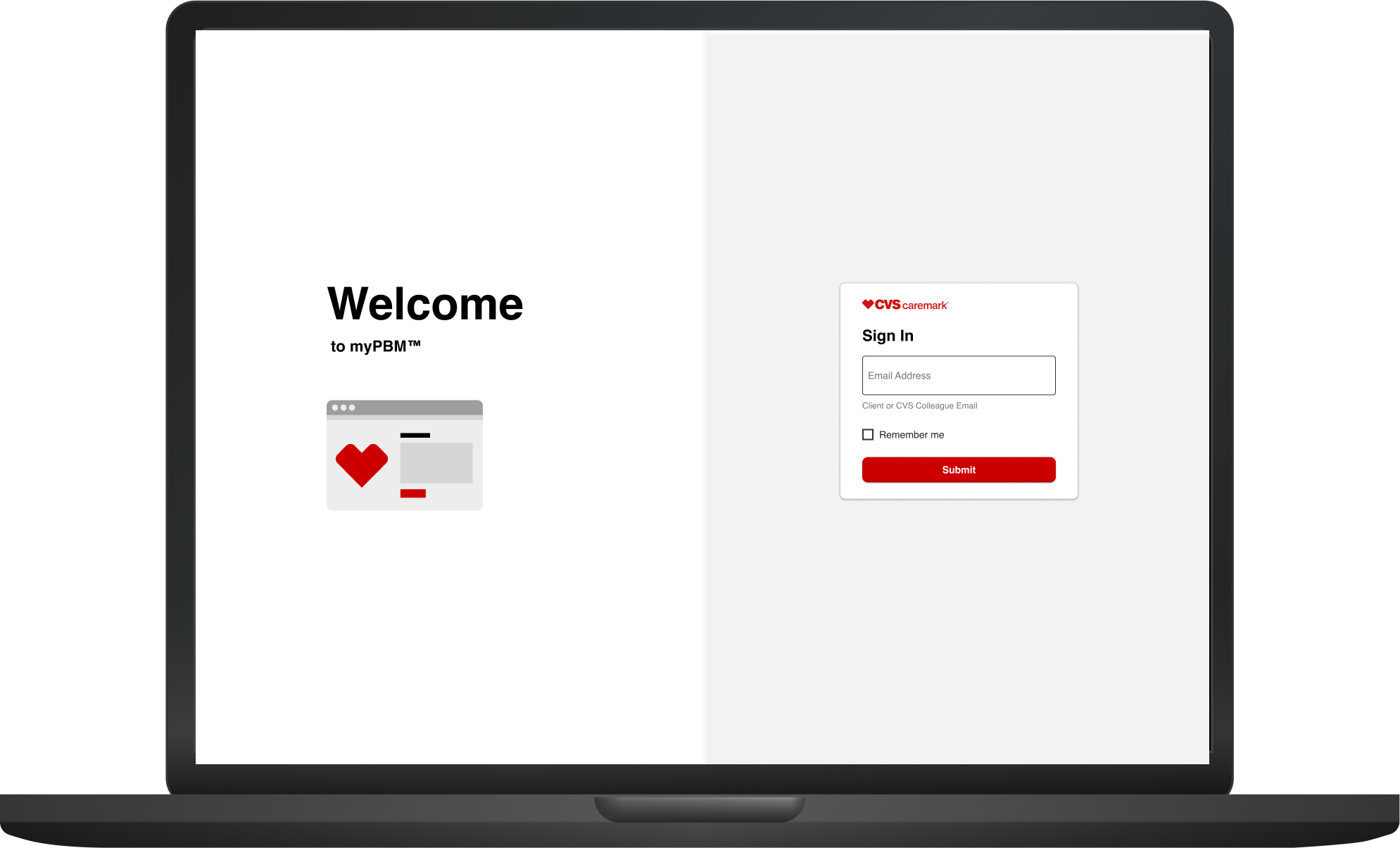 CVS IAM Mockup